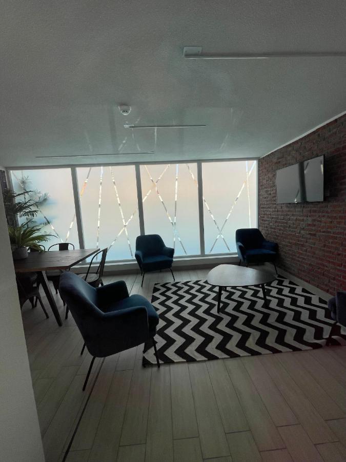 Apartamento En Santiago Centro Cerca De Movistar Arena, Caupolican 외부 사진
