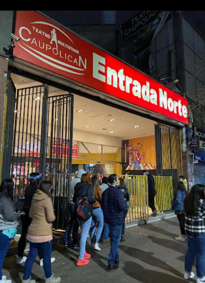 Apartamento En Santiago Centro Cerca De Movistar Arena, Caupolican 외부 사진
