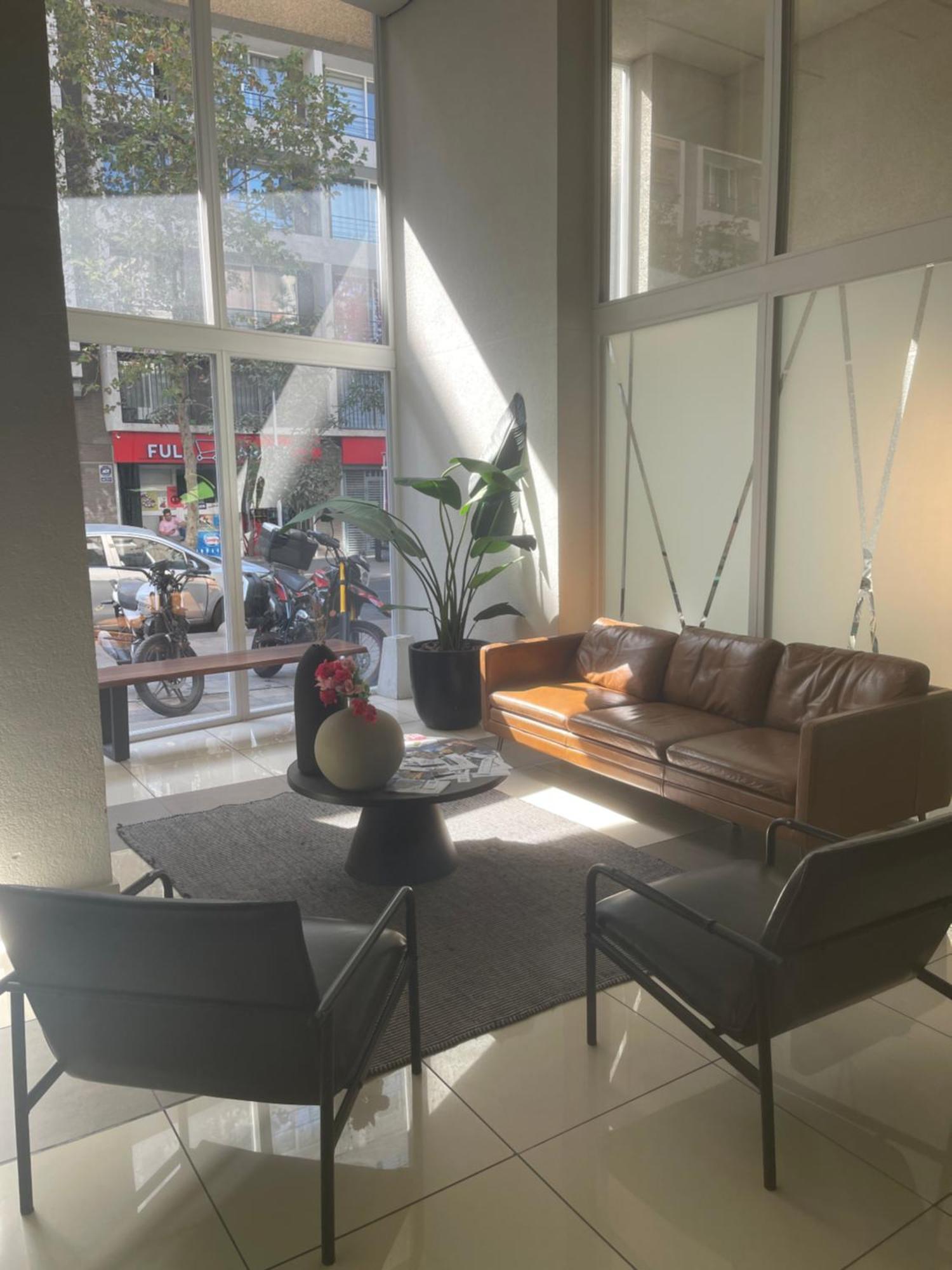 Apartamento En Santiago Centro Cerca De Movistar Arena, Caupolican 외부 사진