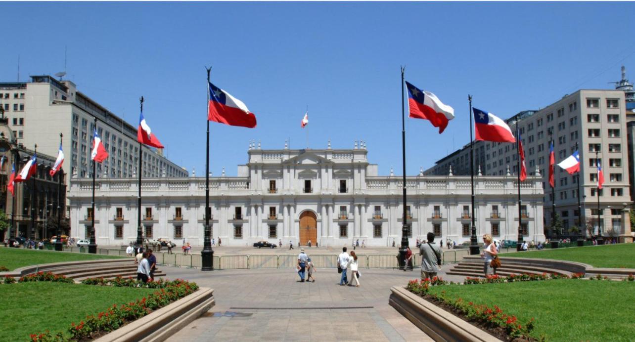Apartamento En Santiago Centro Cerca De Movistar Arena, Caupolican 외부 사진
