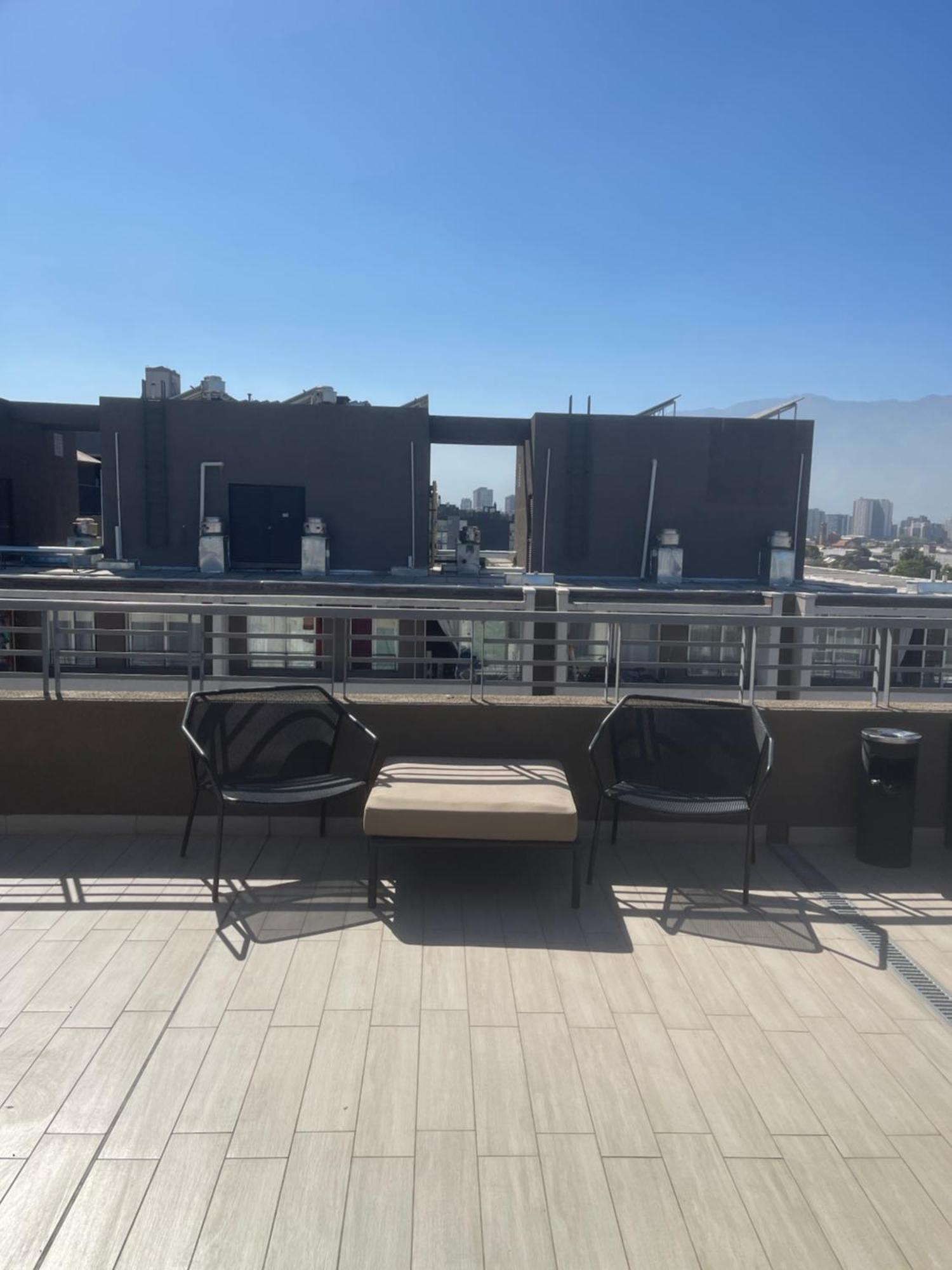 Apartamento En Santiago Centro Cerca De Movistar Arena, Caupolican 외부 사진